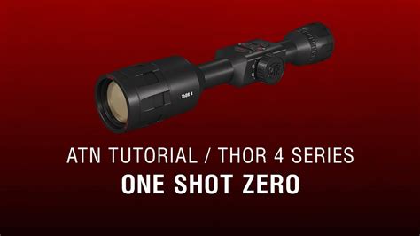 One Shot Zero Atn Thor Manual How To Guide Youtube