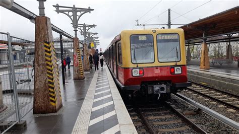 Mitfahrt In Der S Von Frankfurter Allee Bis Sch Neweide In Der Br