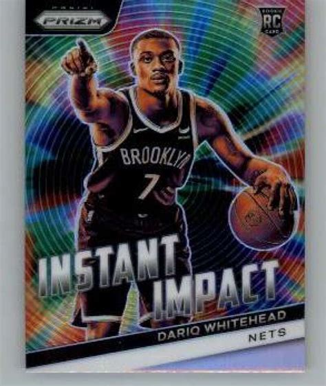 Panini Prizm Instant Impact Prizms Silver Dariq Whitehead