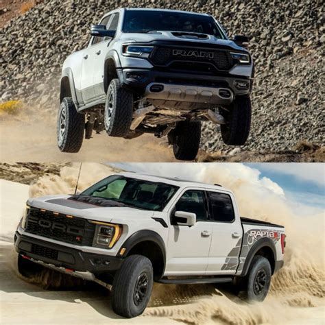 Ford F Raptor R Vs Ram Trx Specs Features Comparison