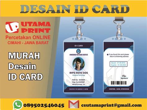 Terlaris 0895 0254 6045 Id Card Keren Membuat Id Card Medium