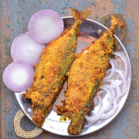 Rava Fried Mackerel Rakshas Kitchen