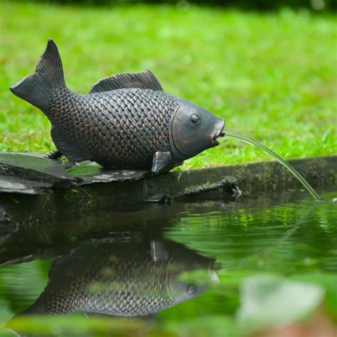 Fontaine De Jardin Cracheur Poisson Ubbink Leroy Merlin