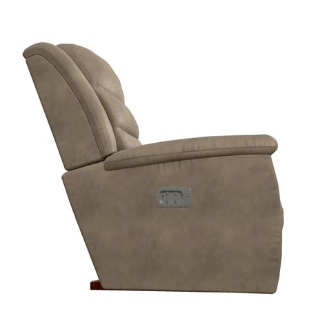 La Z Boy Redwood Power Rocker Leather Look Recliner 10x776 D160462