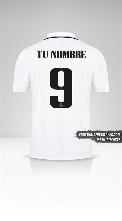 Crea Tu Imagen Personalizada De La Camiseta De Real Madrid Cf