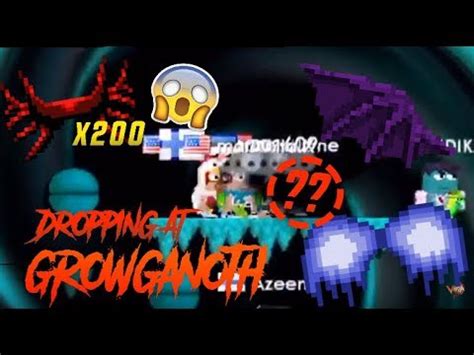 Dropping Ripper Wings Growtopia Youtube