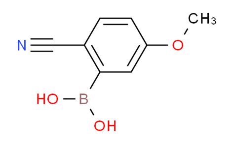 3 cyano 5 methoxyphenyl boronic acid CAS No 960589 15 5 沙力医药