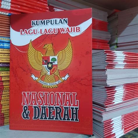 Jual Himpunan Lengkap Lagu Lagu Wajib Nasional Dan Daerah Shopee