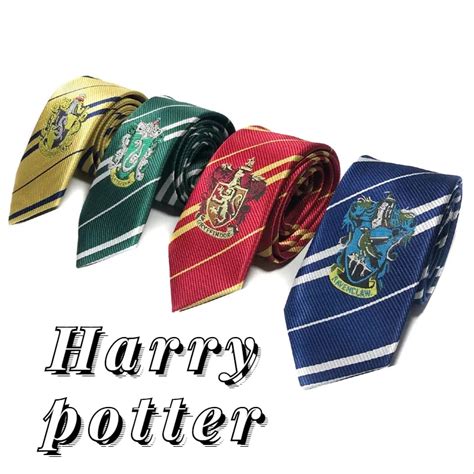 Corbata Harry Potter Cosplay Gryffindor Slytherin Ravenclaw Hufflepuff