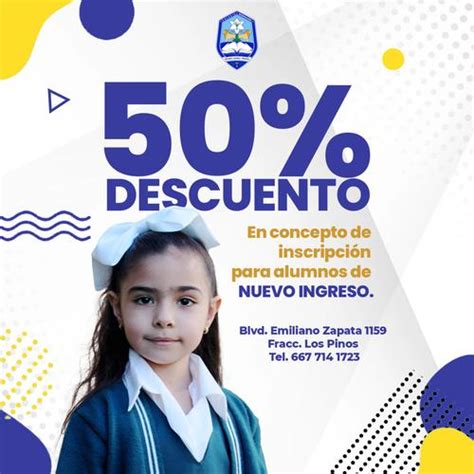 50 De Descuento En Inscripción Mi Escuela Culiacan