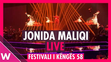 Jonida Maliqi Ktheju Tok S Live Fik Youtube