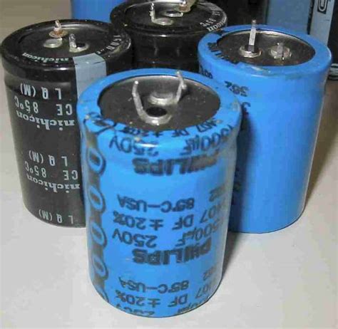 1500uf250v85c Capacitor Electrolytic Philips Or Nichicon Large