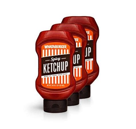 Whataburger Spicy Ketchup - (3 pack/20oz)