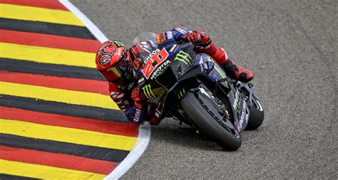 Petit Exploit Pour Fabio Quartararo Au Gp D Allemagne Motogp Il Est En