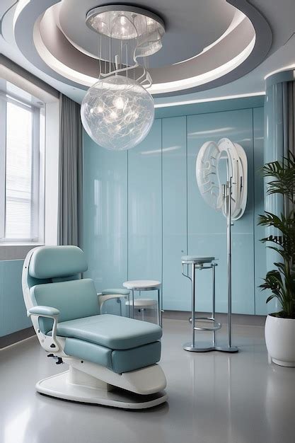 Plastic Surgery Clinic Interior Design Modern Premium Ai Generated Image