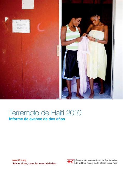 PDF Terremoto de Haití 2010 Federación Internacional de Sociedades