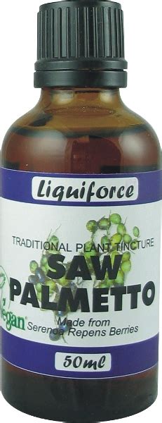 Health Plus Ltd Liquiforce Tinctures Saw Palmetto Tincture Help