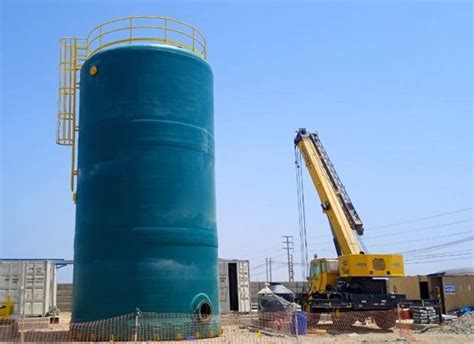 Suministro e instalación de tanque de 300 m3 para agua LEPSA