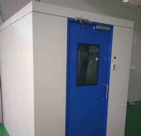 M S Powder Coated 50 Hz Cleanroom Air Shower Class 100 Size 1700 W