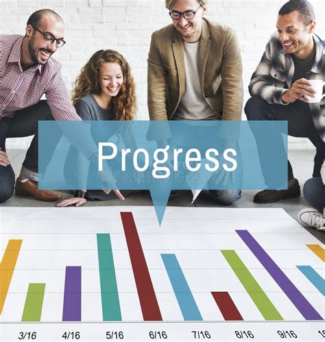 Progress Change Growth Development Improvement Concept Stock Photo