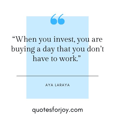 75 best Investment Quotes to Inspire You | Quotesforjoy.com