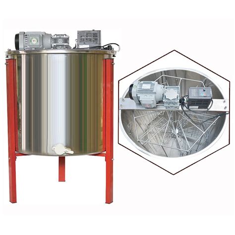 Electric 6 Frame Reversible Honey Extractor - Ango Apiculture