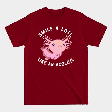 Funny Axolotl Salamander Amphibian Mexican Salamander Axolotl T Shirt