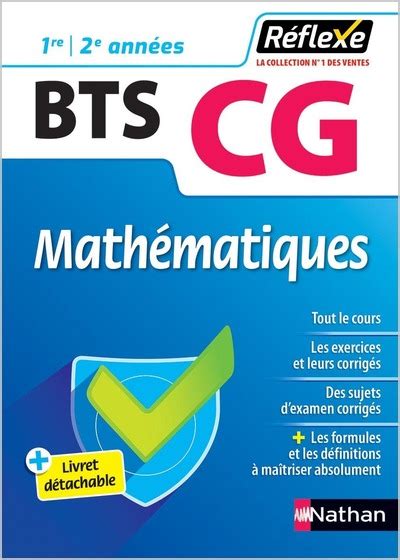 Guide Math Matiques Bts Cg R Flexe Nathan