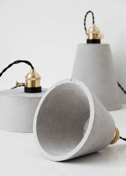 Concrete Vasa Minimalist Pendant Light Tudo Co In Concrete