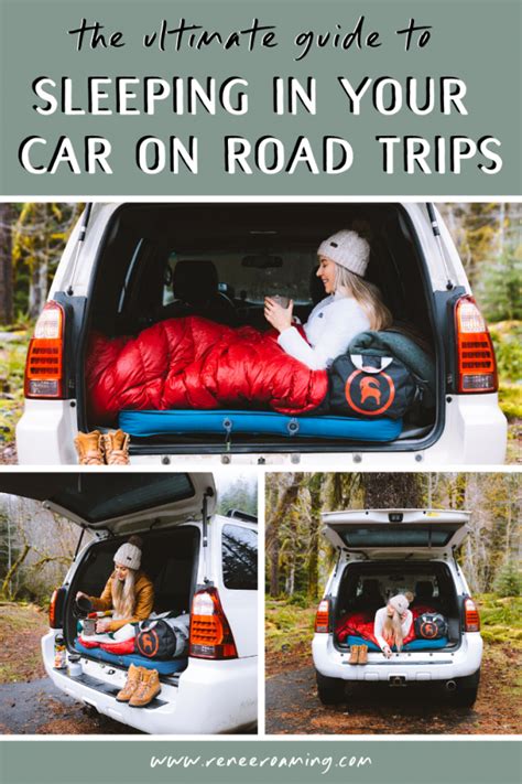 Top tips for sleeping in your car on road trips – Artofit