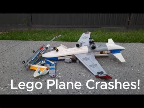 LEGO Plane Crashes Compilation YouTube