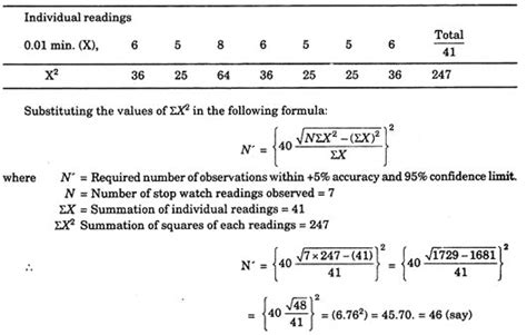 Time Study Definition Procedure And Methods