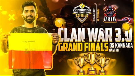 CLAN WAR 3 0 BGMI GRAND FINAL 1000INR PRICE POOL FREE ENTRY TOURNAMENT