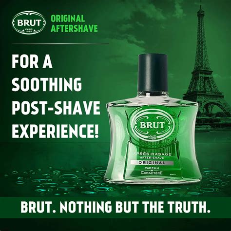 Buy Brut Original After Shave Lotion For Men Long Lasting Fragrance Soothes Skin 100ml Online