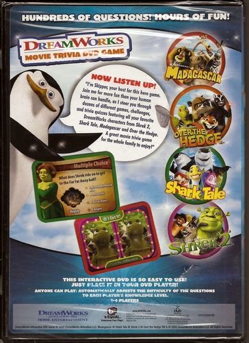 Amazon.com: Dreamworks Movie Trivia DVD Game: Toys & Games