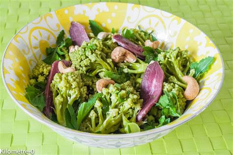 Salade De Chou Romanesco Magret Et Noix De Cajou Kilom Tre