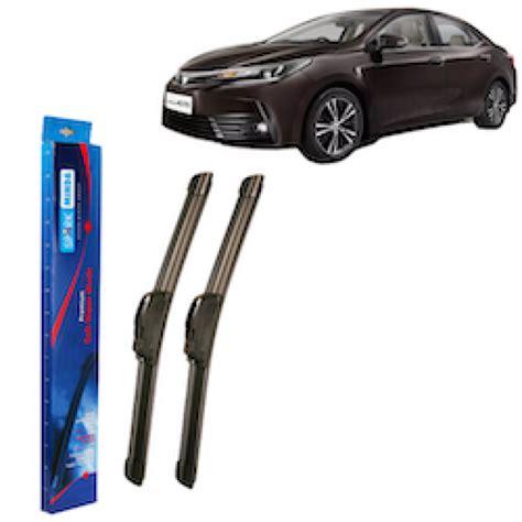 Spark Minda U Hook Type Soft Wiper Blades Set Of For