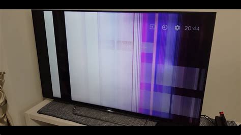 Sony Bravia Android Tv Kdl W C With Vertical Lines Youtube