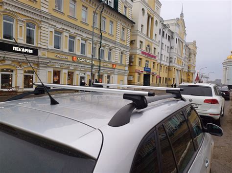 Багажник на рейлинги — Skoda Fabia Combi Mk2, 1,4 л, 2008 года ...