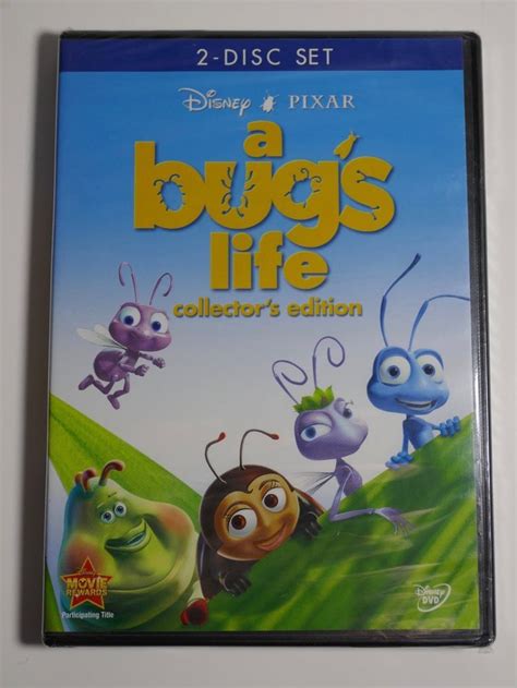 Disney Pixar A Bugs Life Dvd Disc Set Collectors Edition