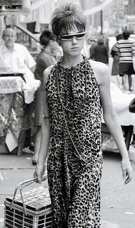 Andy Warhol Pop Art Film Actress Edie Sedgwick In The Film Ciao Manhattan Wearing A Leopard