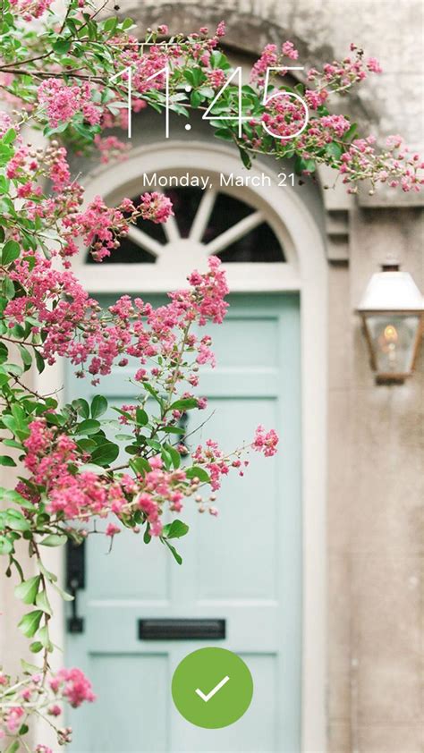 Flower Door Lock Screen Lock Pattern Customize Apk For Android Download