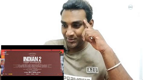 INDIAN 2 Kadharalz Lyrical Video REACTION Shankar Kamal Hassan