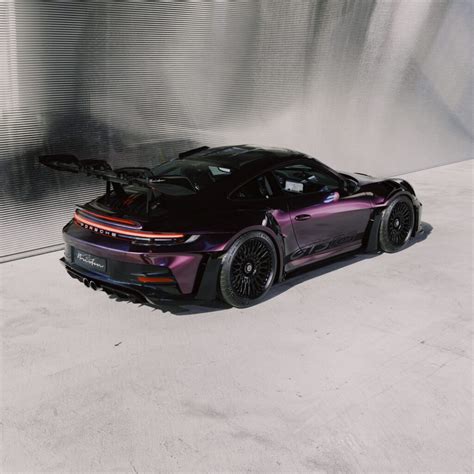 Purple Porsche Gt Rs Brixton Forged