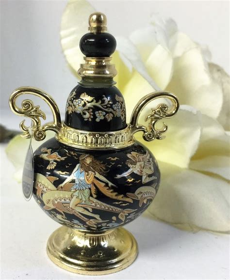 Vintage Venus Series Hand Made Greek Dolphin Angel Aphrodite Perfume