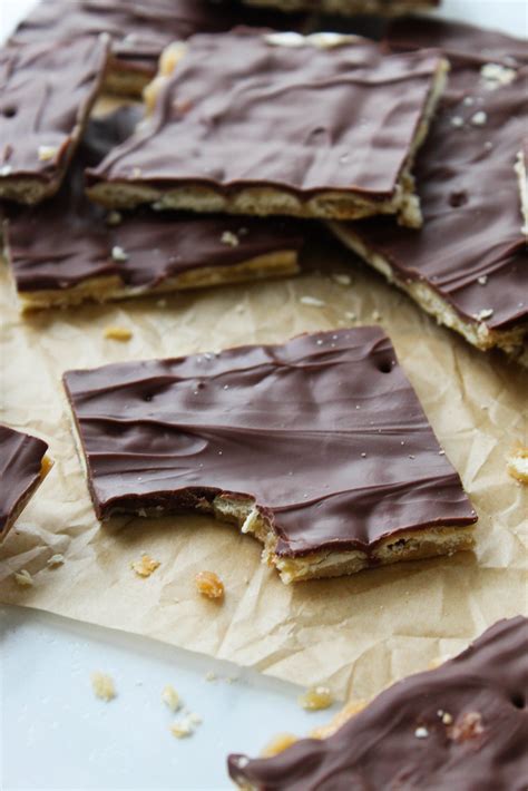 Saltine Toffee Baking You Happier