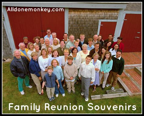 Family Reunion Souvenirs - All Done Monkey