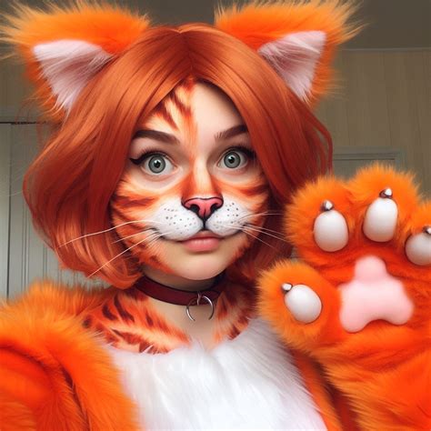 Cute Chubby Orange Ginger Tabby Catgirl Tf By Mysticnitekatt On Deviantart