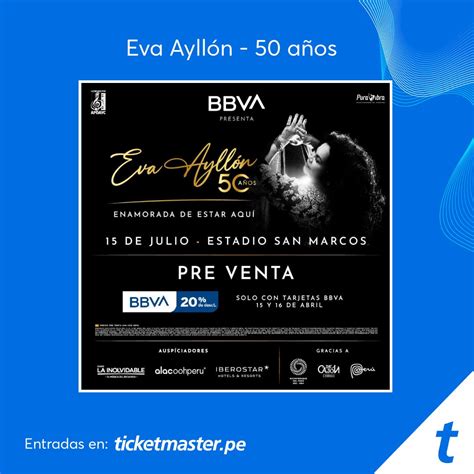 Ticketmaster Peru On Twitter Arranc La Preventa Si Eres Cliente