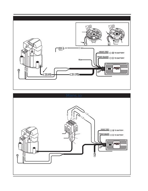 Msd Gm Ignitions Wiring An Hei Pin Module Magnetic